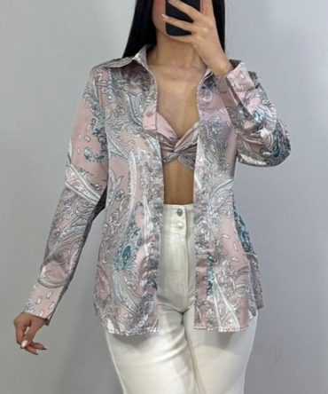 Camisa Elegante Seda